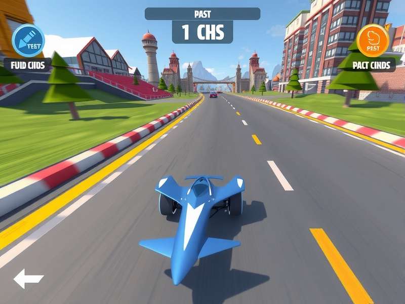 Quepem Agile Sprint gameplay screenshot showing racing action